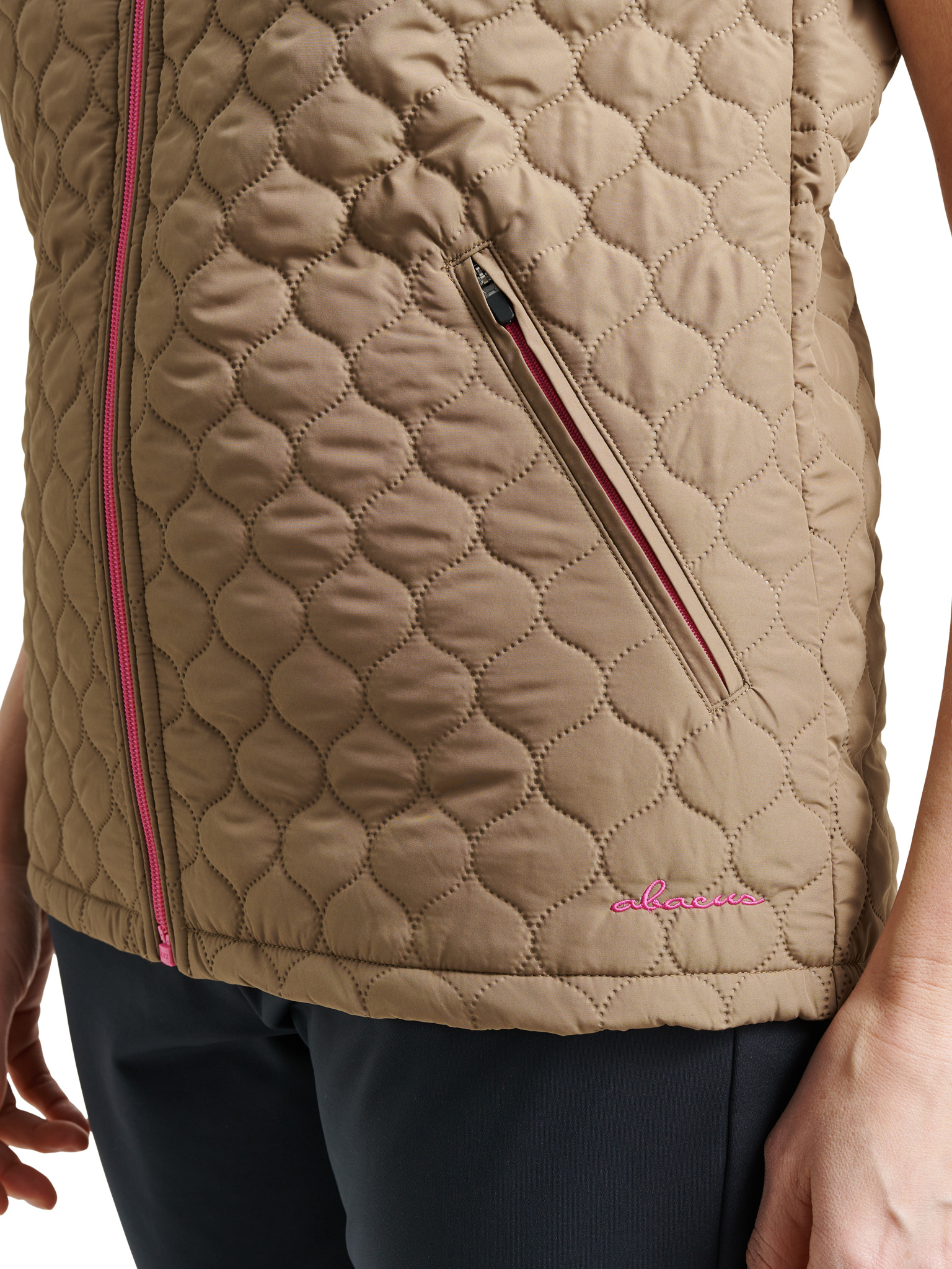 Lds Preston pile windvest - nougat