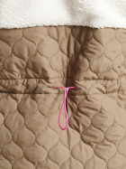 Lds Preston pile windvest - nougat Lds Preston pile windvest - nougat