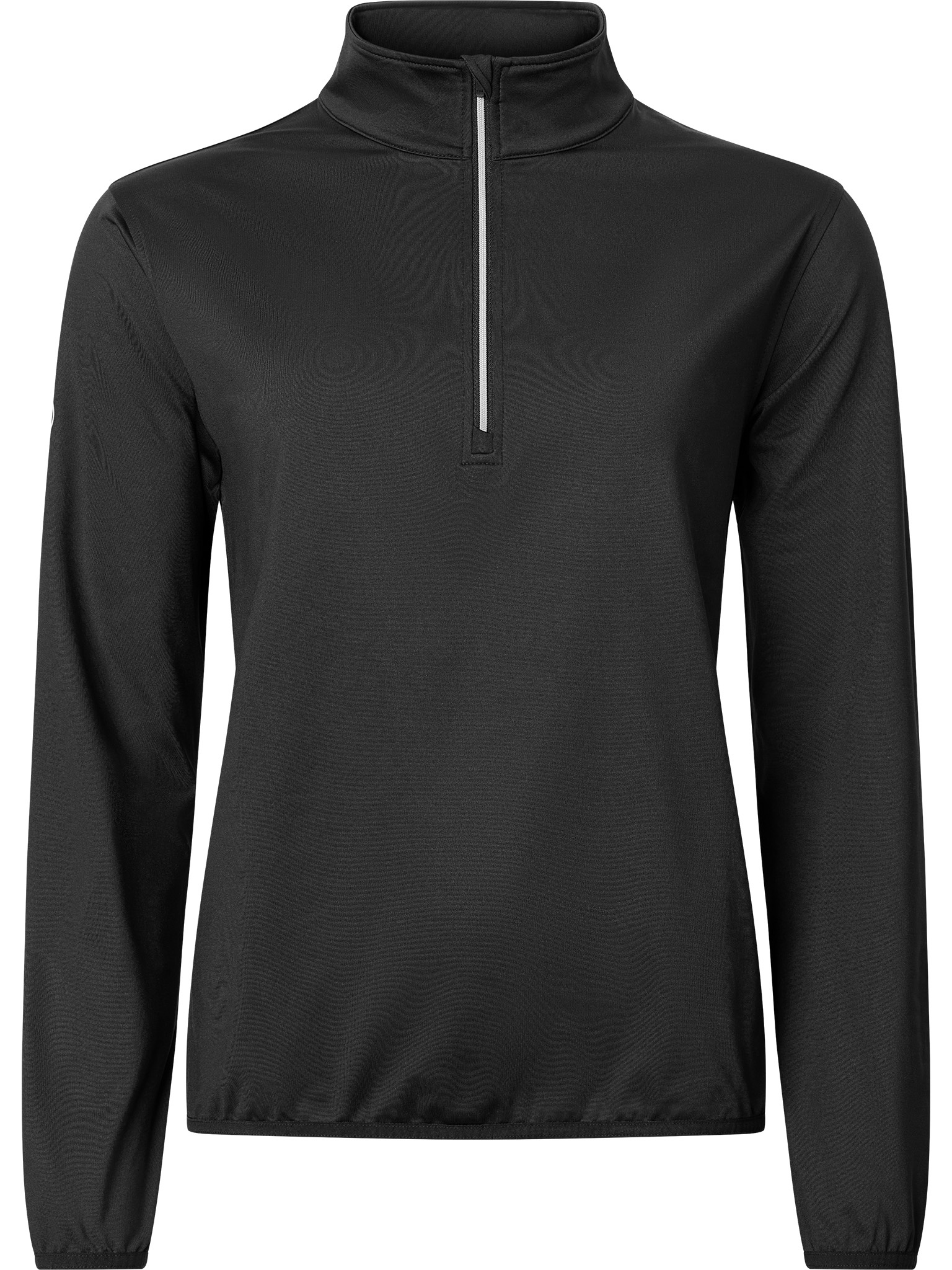 Lds Cradoc halfzip fleece - black