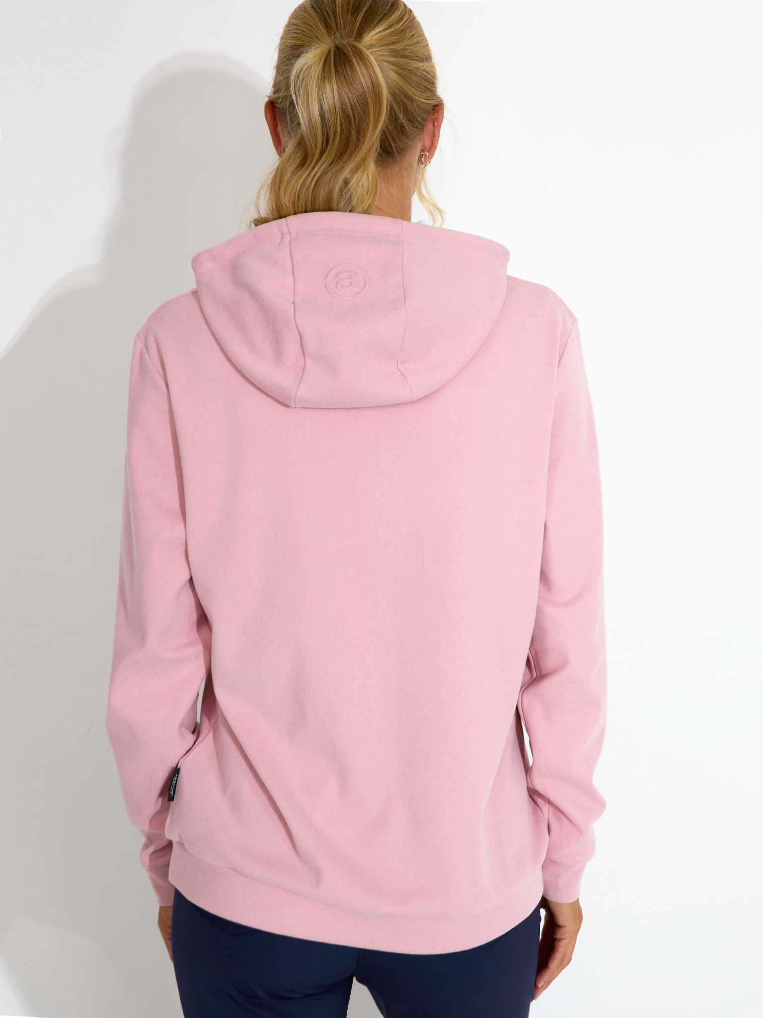 Lds Banff hoodie - dusty pink