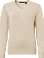 Lds Liffin V-neck pullover - sandshell Lds Liffin V-neck pullover - sandshell