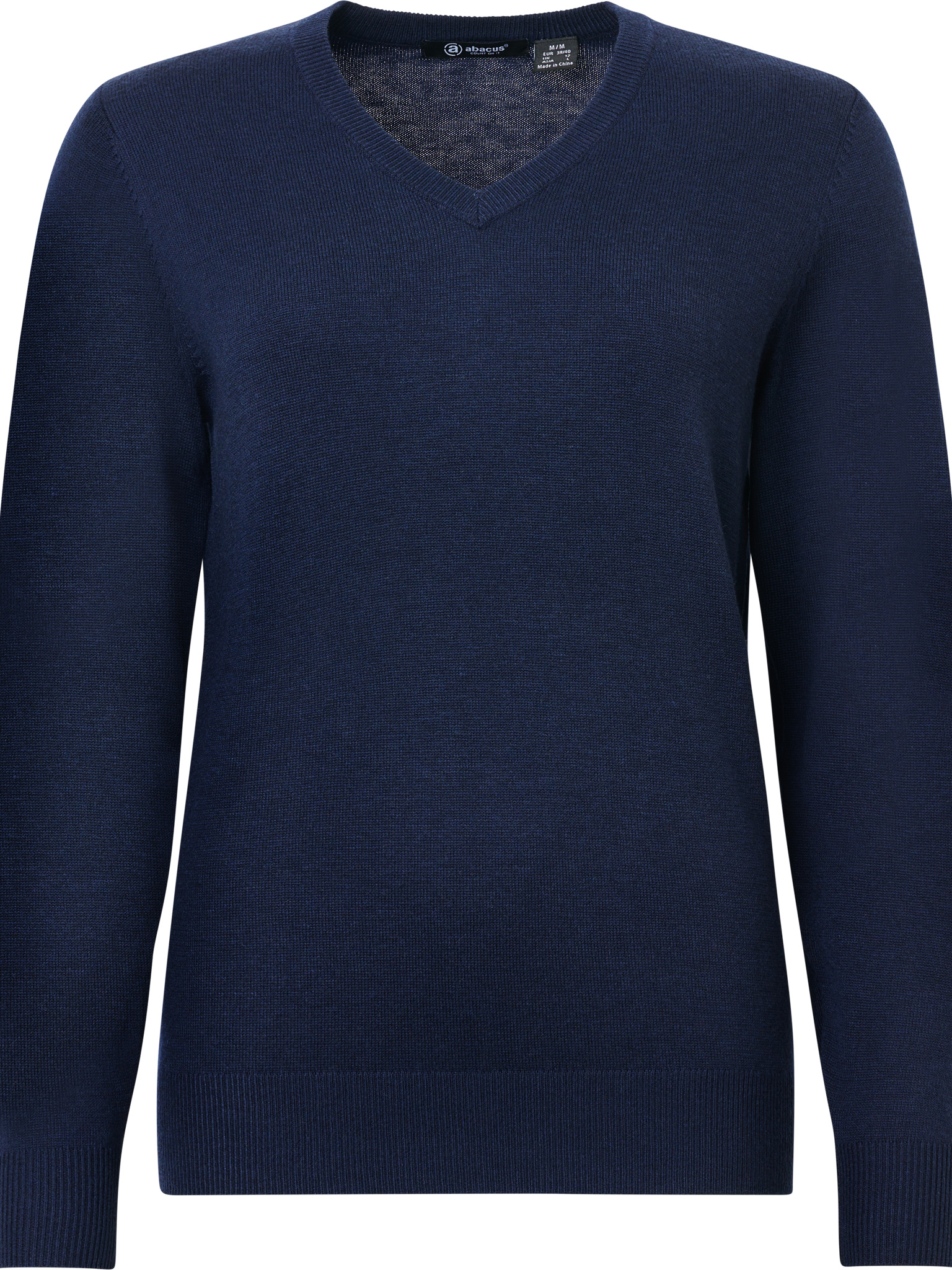 Lds Liffin V-neck pullover - navy