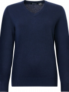 Lds Liffin V-neck pullover - navy Lds Liffin V-neck pullover - navy