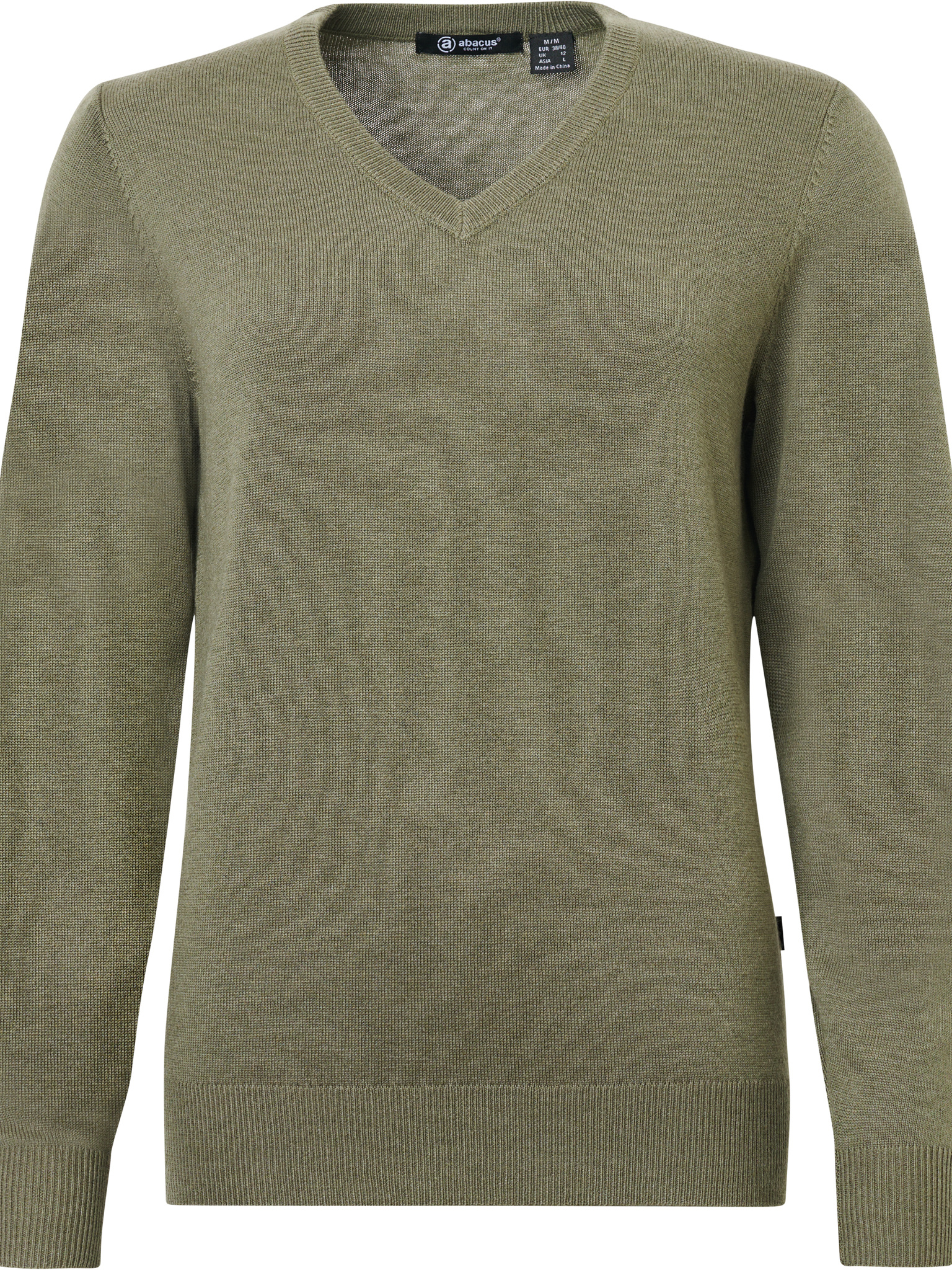 Lds Liffin V-neck pullover - forest