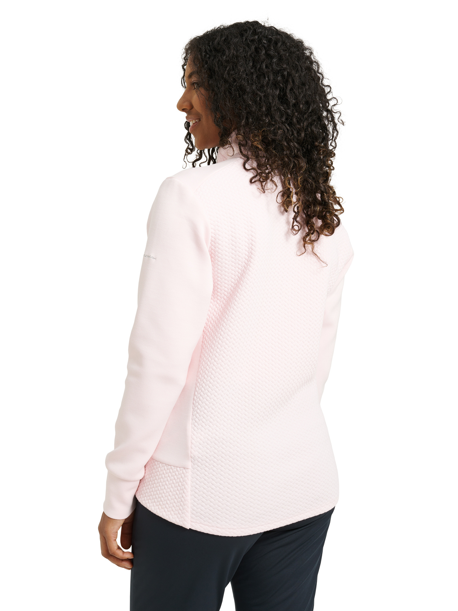 Lds Carden midlayer jacket - lt.pink