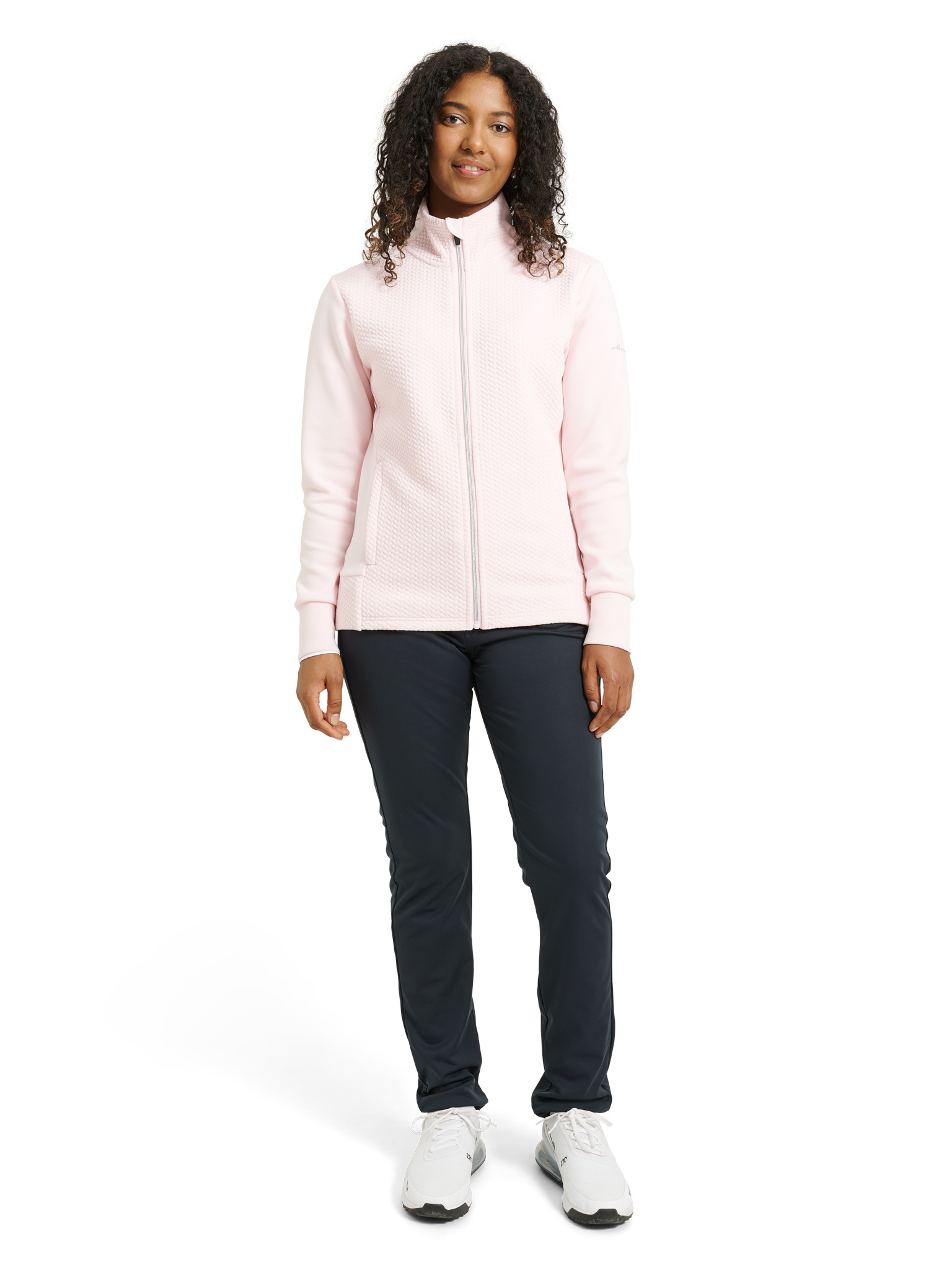 Lds Carden midlayer jacket - lt.pink