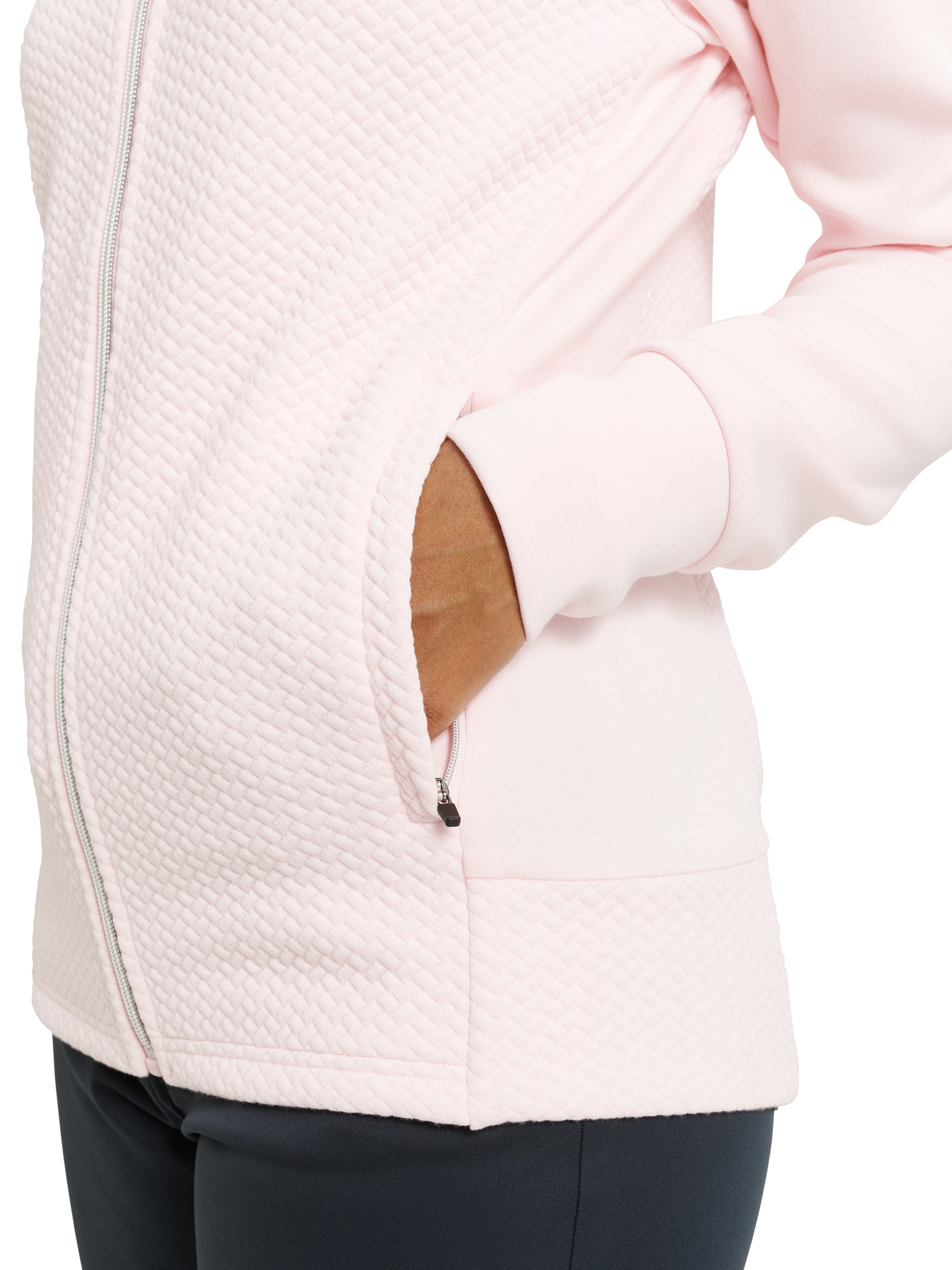 Lds Carden midlayer jacket - lt.pink