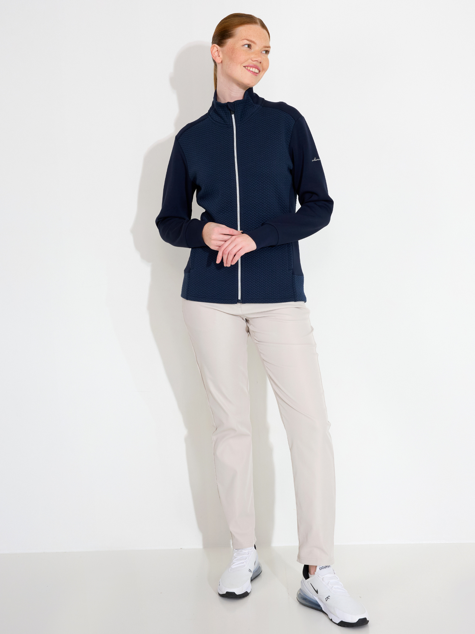 Lds Carden midlayer jacket - navy