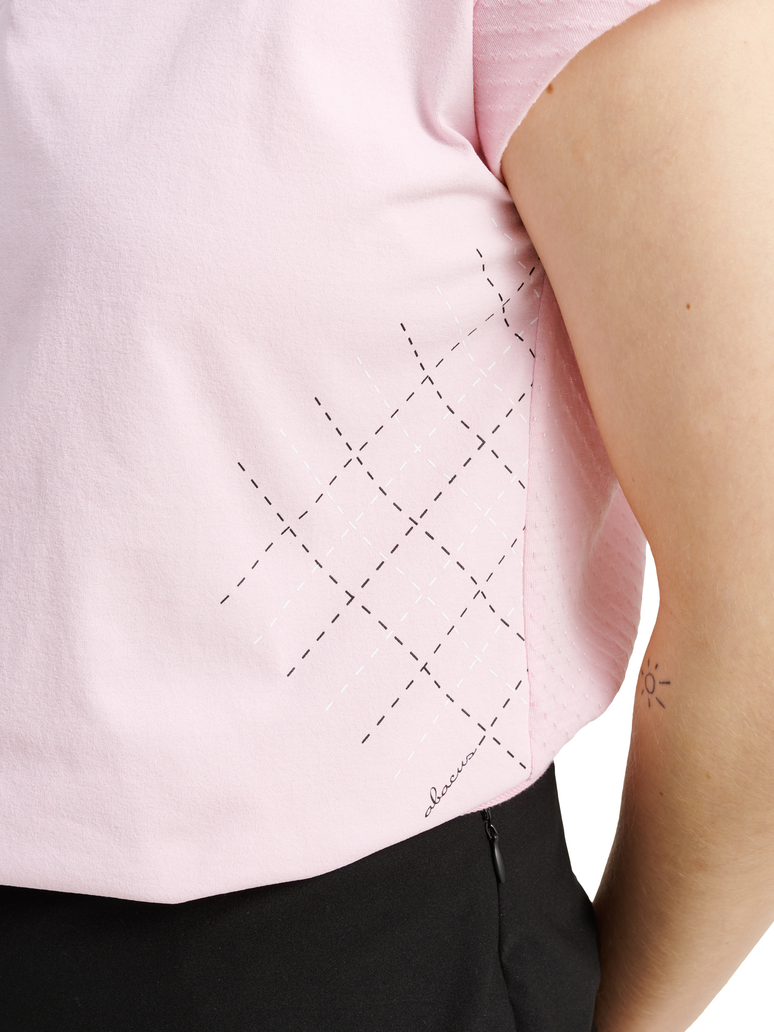 Lds Erin loosefit cupsleeve - begonia