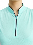 Lds Erin loosefit sleeveless - aqua/white Lds Erin loosefit sleeveless - aqua/white