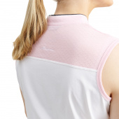 Erin loosefit sleeveless - begonia/white