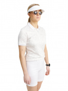 Lds Cherry polo - stone Lds Cherry polo - stone