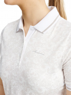 Lds Cherry polo - stone Lds Cherry polo - stone