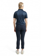 Lds Cherry polo - peacock blue Lds Cherry polo - peacock blue