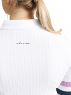Lds Pebble halfsleeve - white/iris Lds Pebble halfsleeve - white/iris