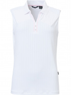 Lds Pebble sleeveless - white/begonia Lds Pebble sleeveless - white/begonia