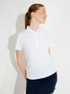 Lds Cray drycool polo - white Lds Cray drycool polo - white