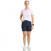 Lds Cray drycool polo - lt.pink