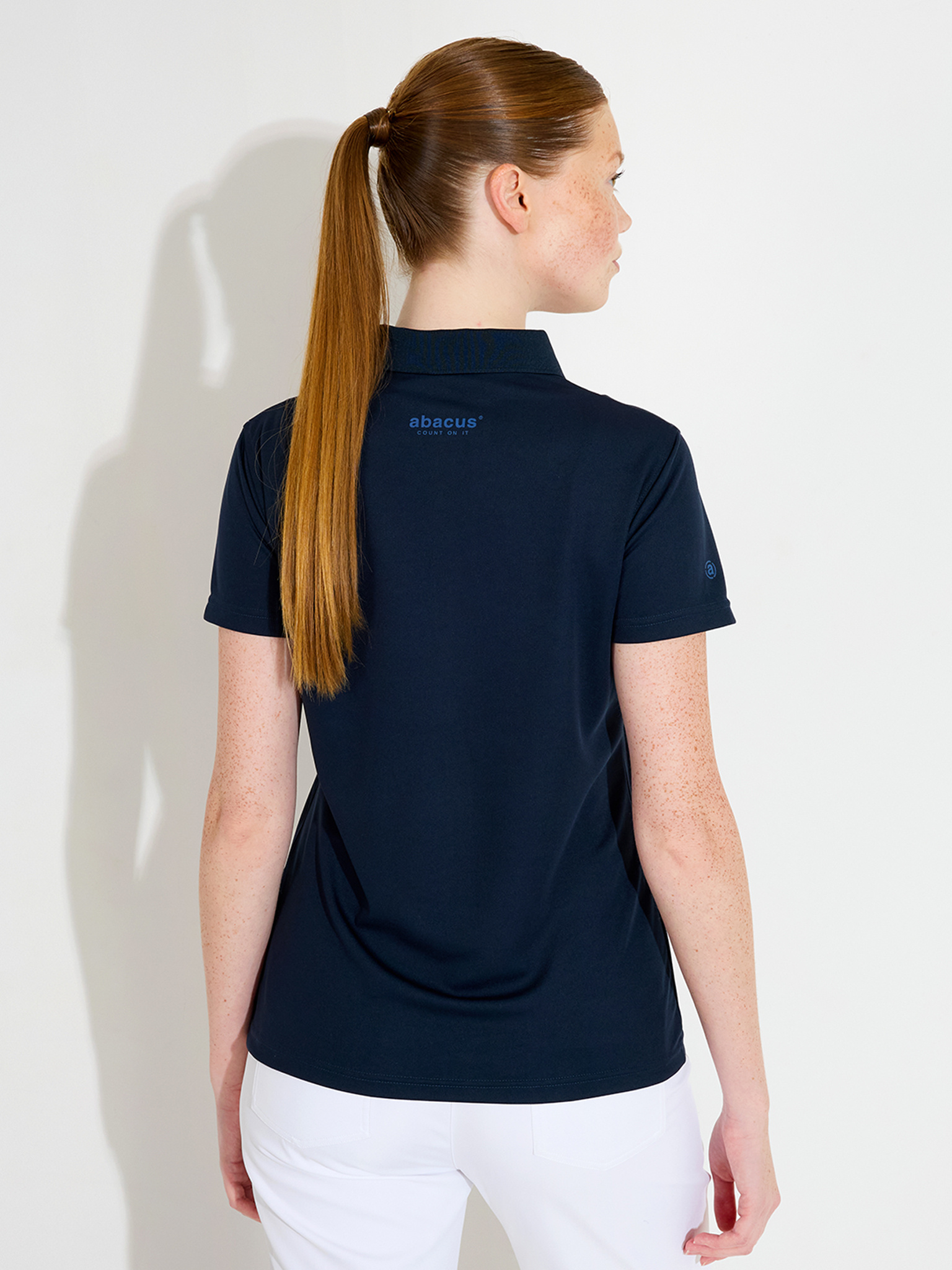 Lds Cray drycool polo - navy