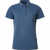 Lds Cray drycool polo - steelblue