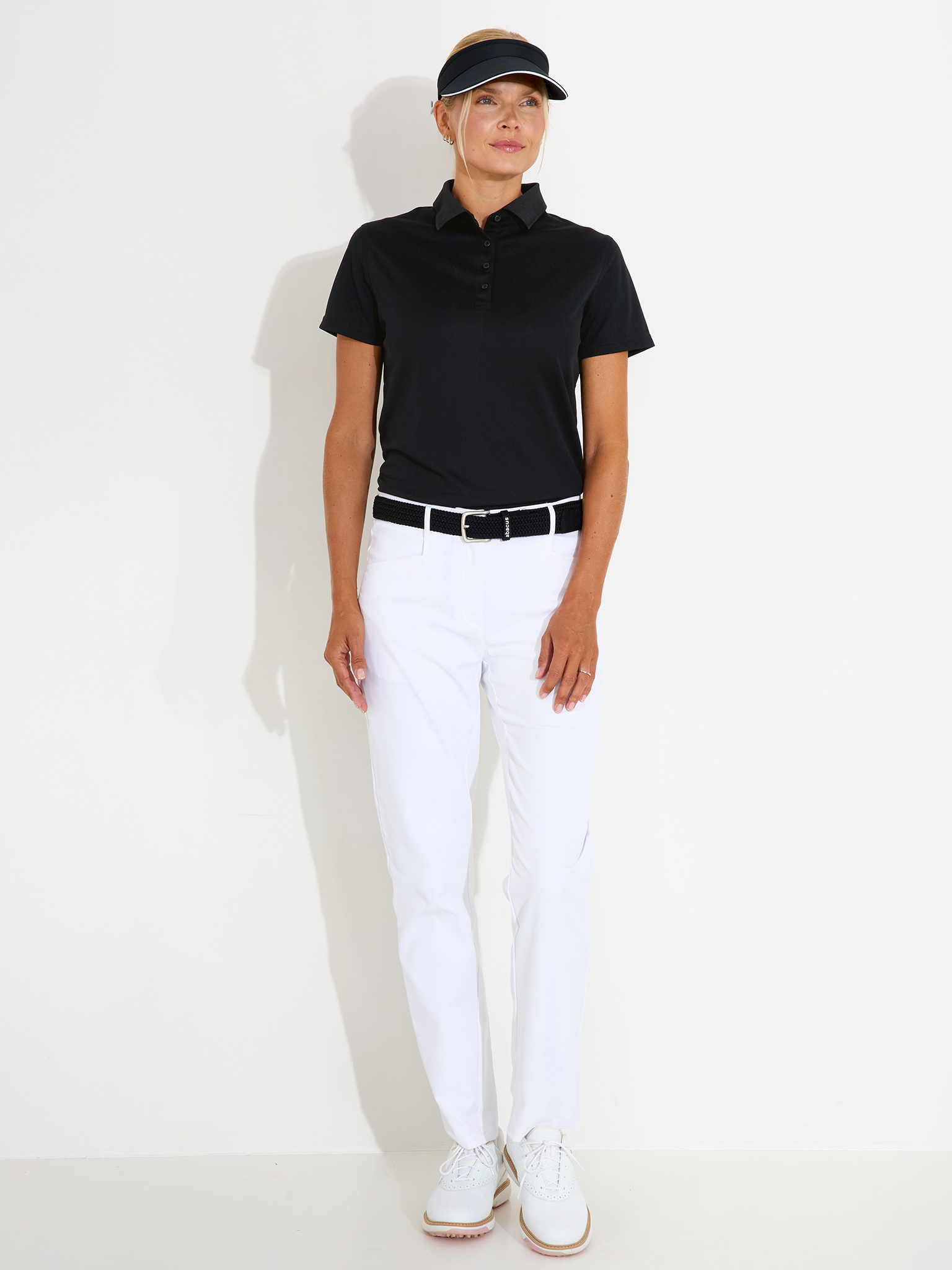 Lds Cray drycool polo - black