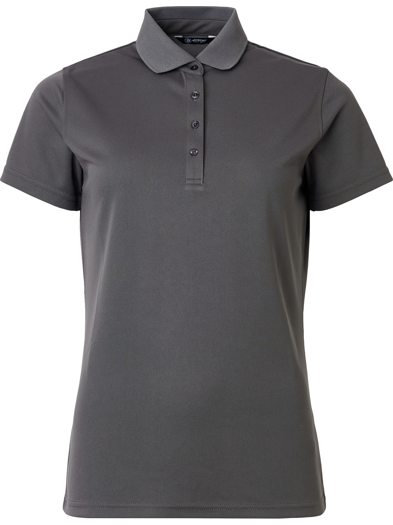 Lds Cray drycool polo - dk.grey
