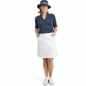 Lily polo halfsleeve - navy/white