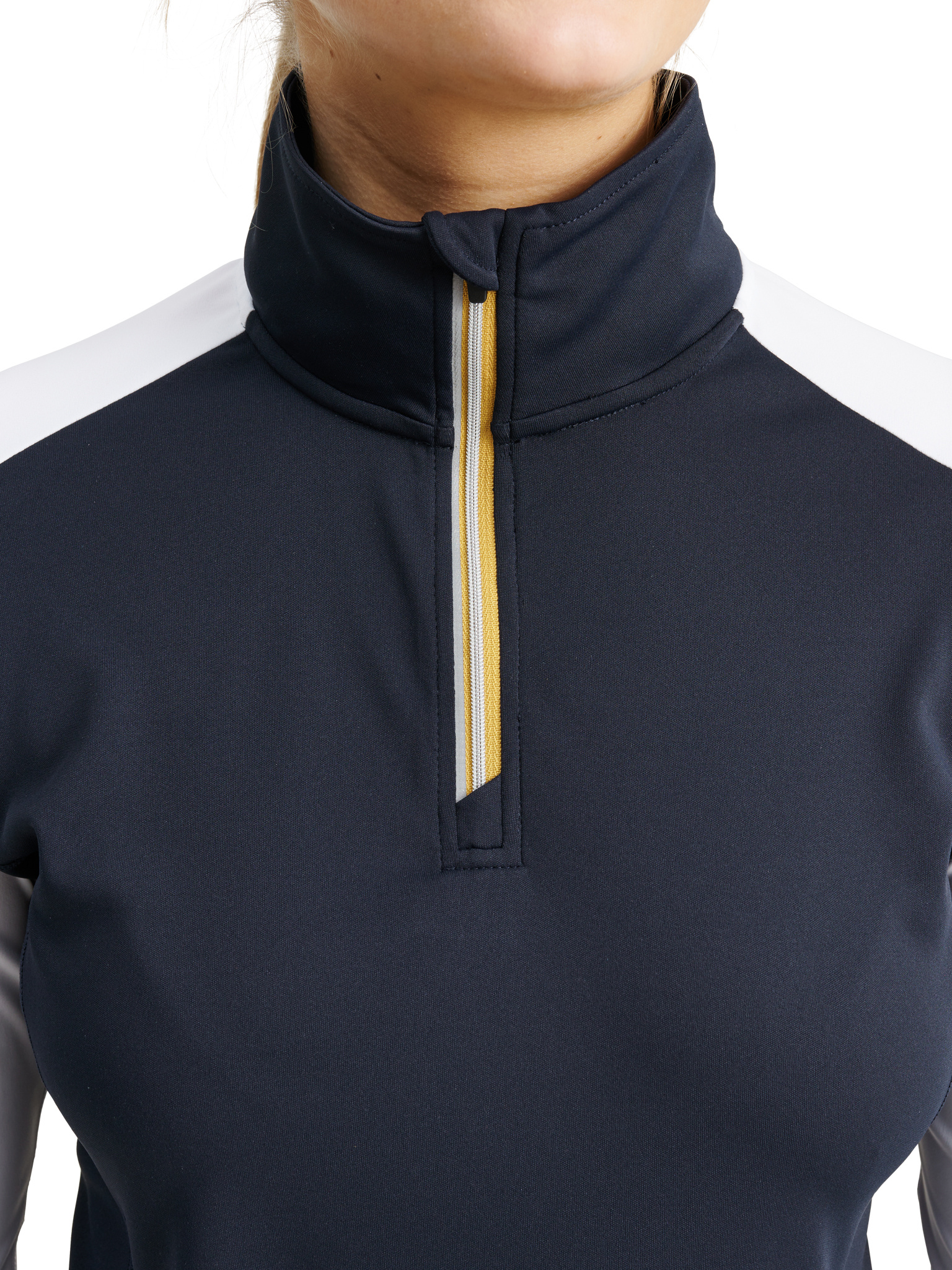 Lds Cypress longsleeve - navy/harvest