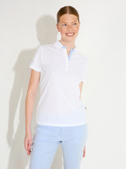 Lds Bovey drycool polo - white Lds Bovey drycool polo - white
