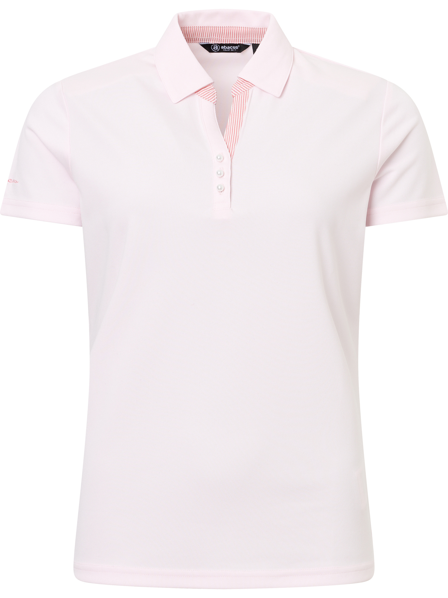 Lds Bovey drycool polo - lt.pink