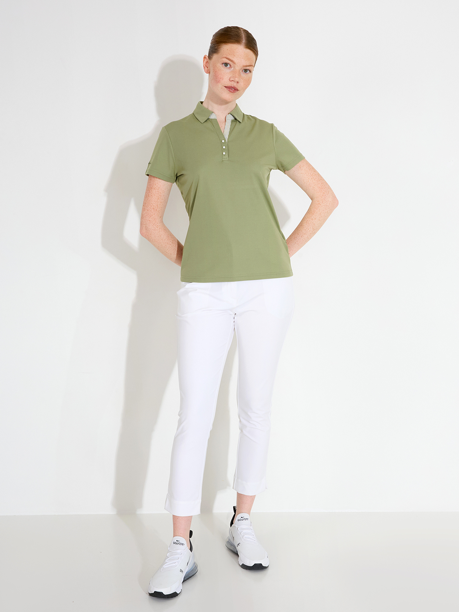 Lds Bovey drycool polo - linden