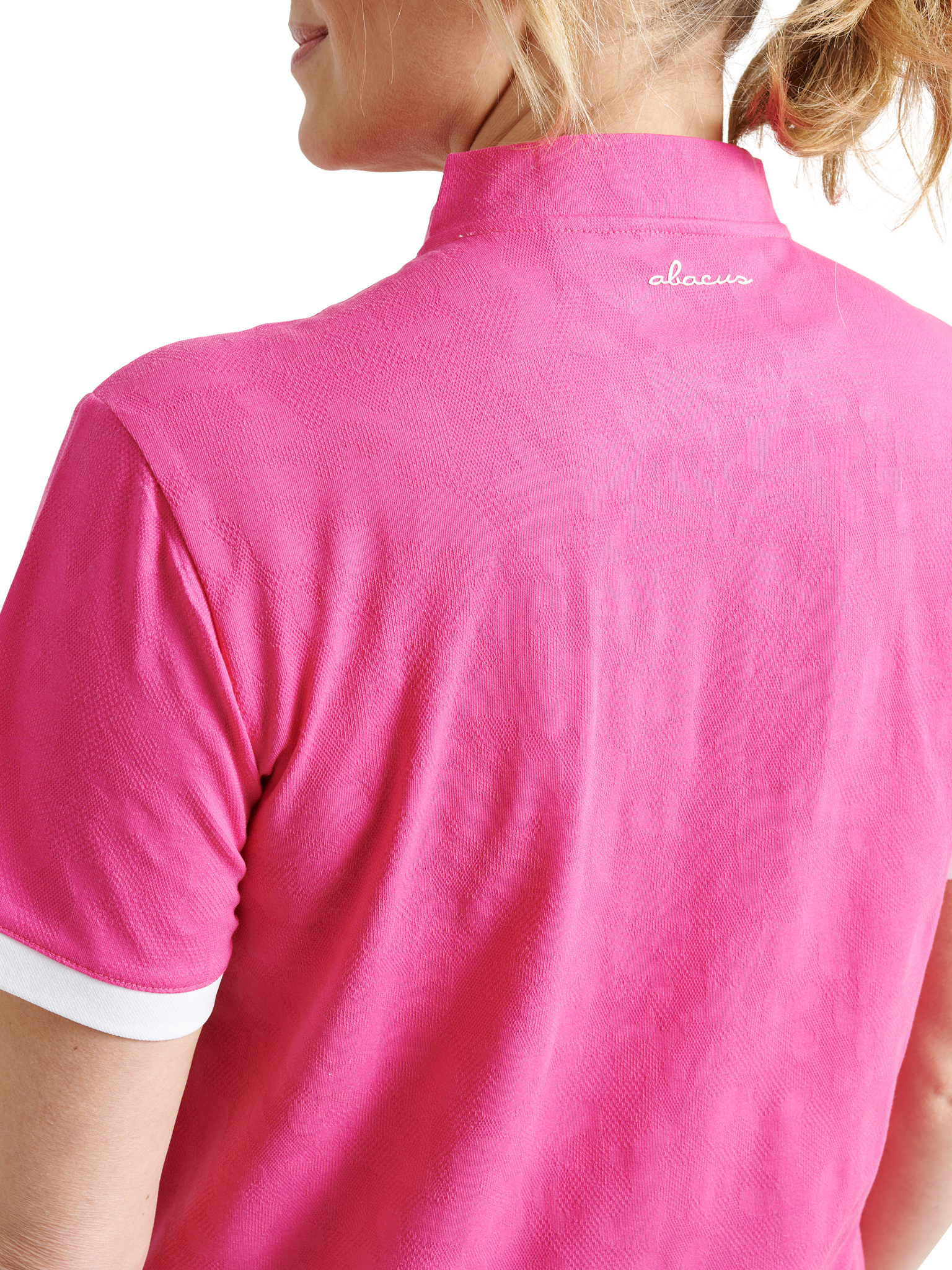 Lds Crystal polo - rose