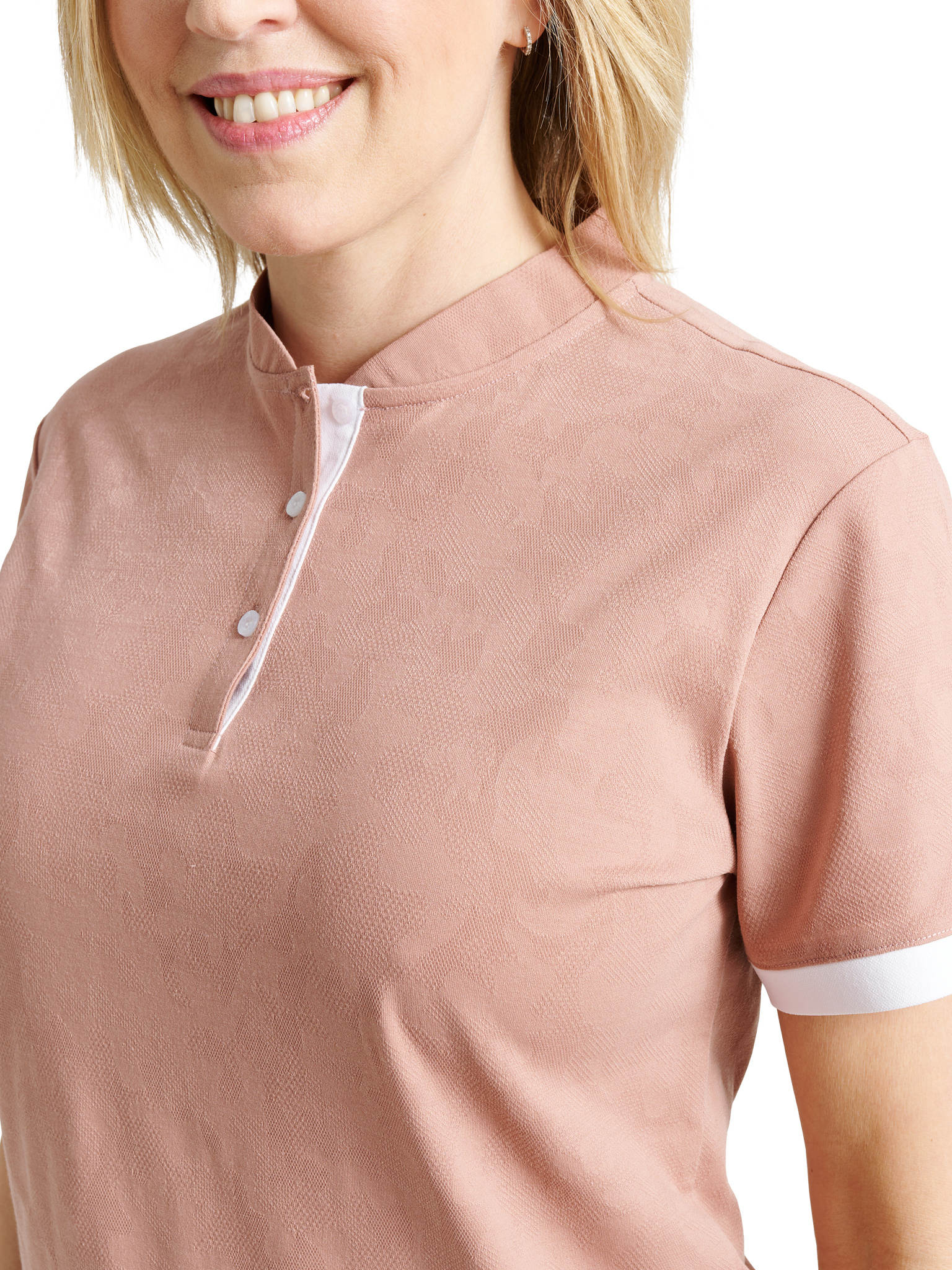 Lds Crystal polo - potpurry