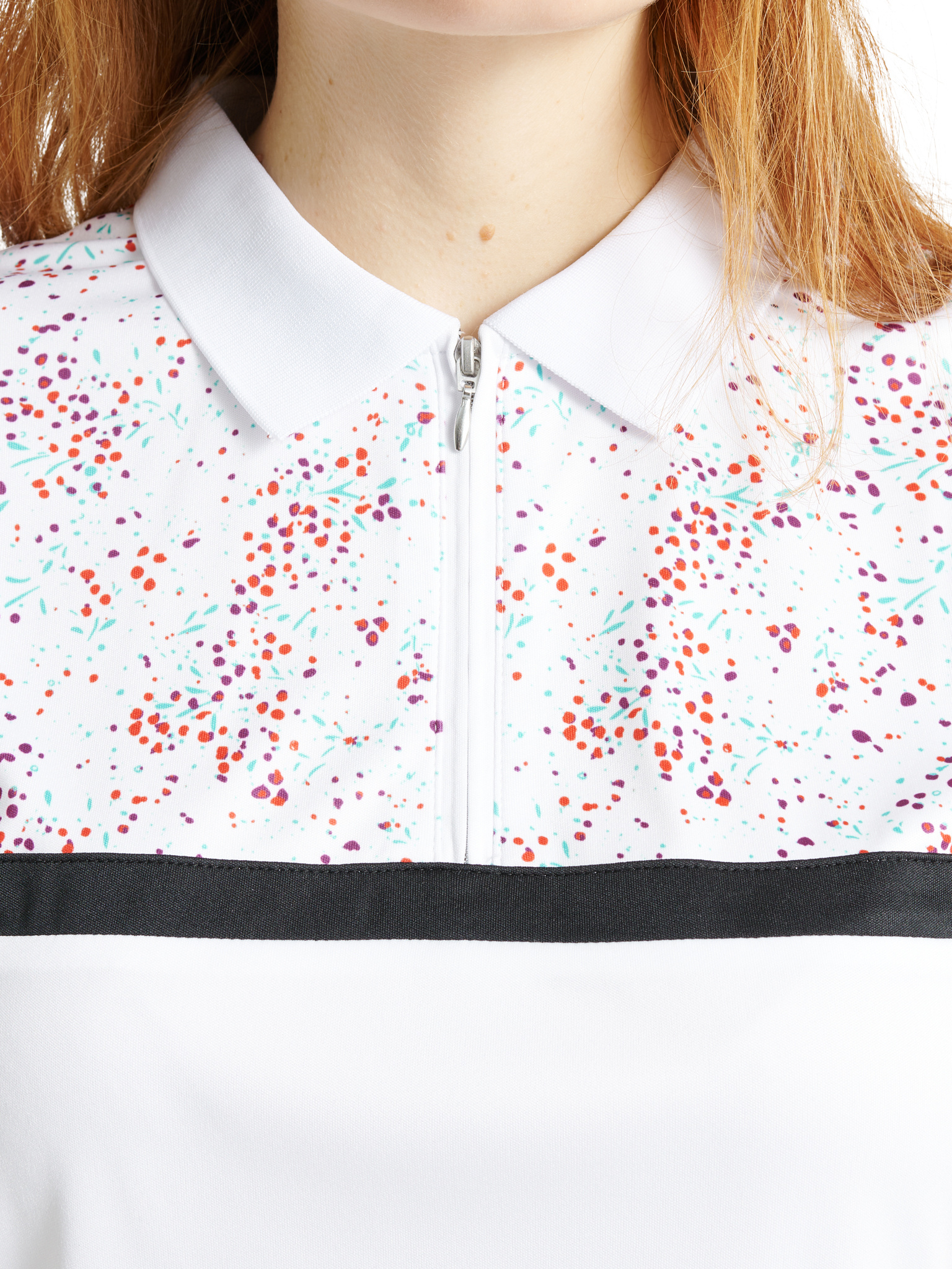 Lds Juliet wing - white floral