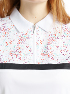 Lds Juliet wing - white floral Lds Juliet wing - white floral