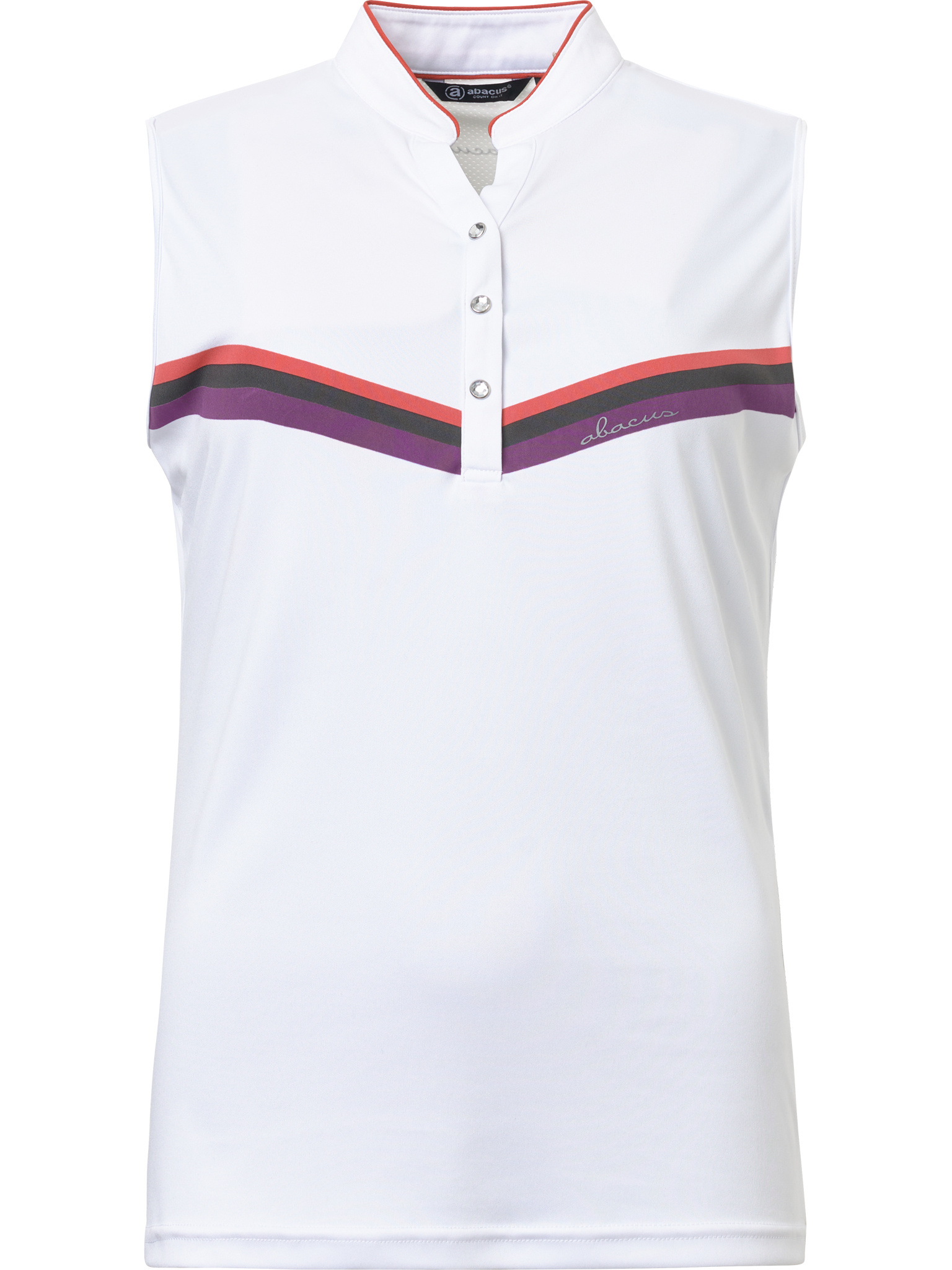 Lds Simone drycool sleeveless - poppy red