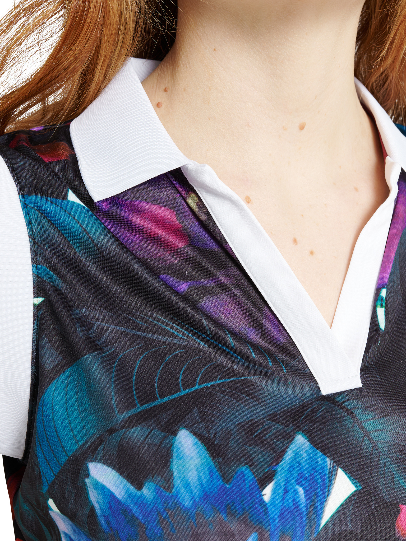 Lds Juliet sleeveless - flower