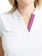 Lds Merion cupsleeve - violet check Lds Merion cupsleeve - violet check