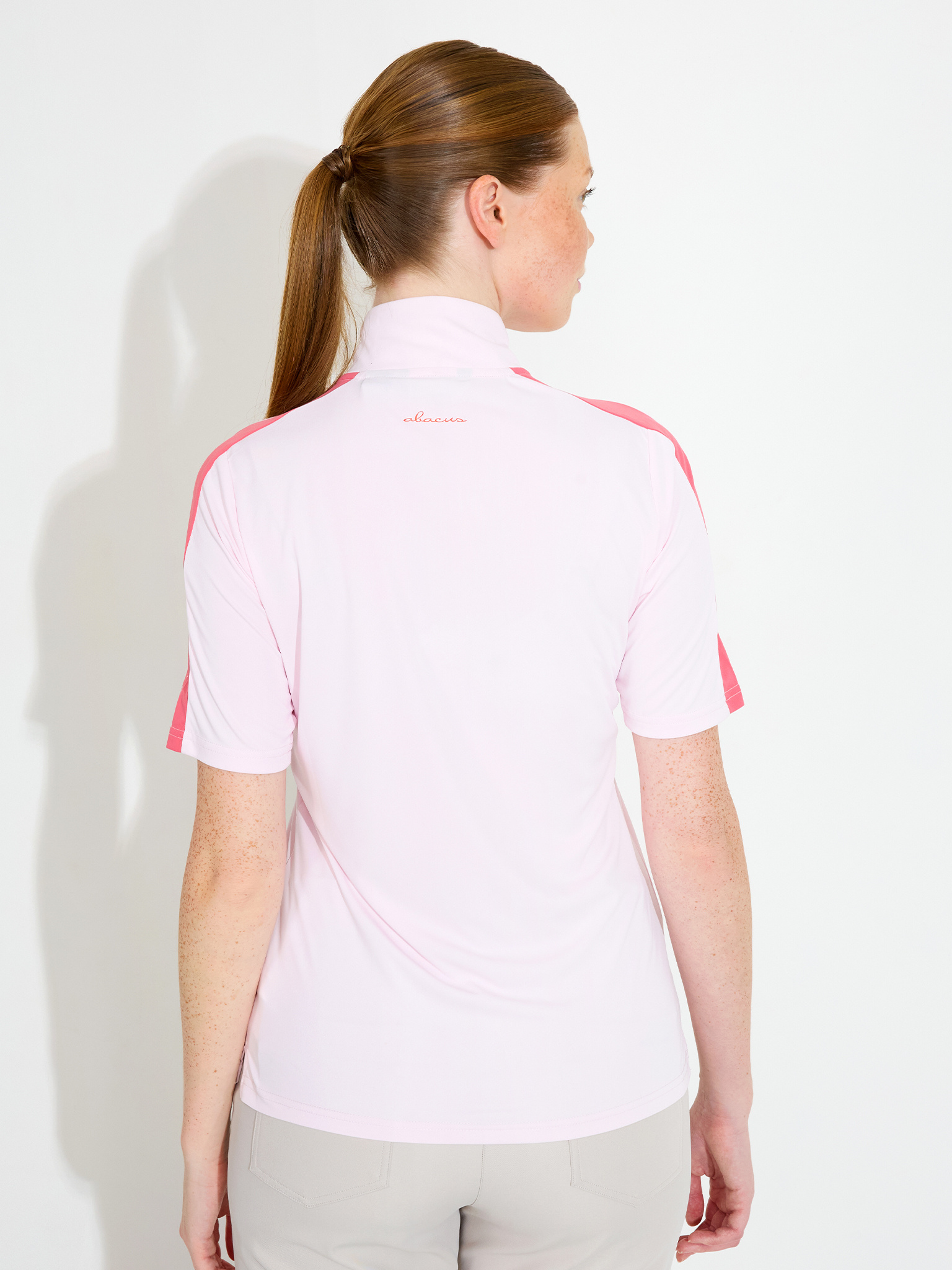 Lds Aloha UV halfsleeve - lt.pink