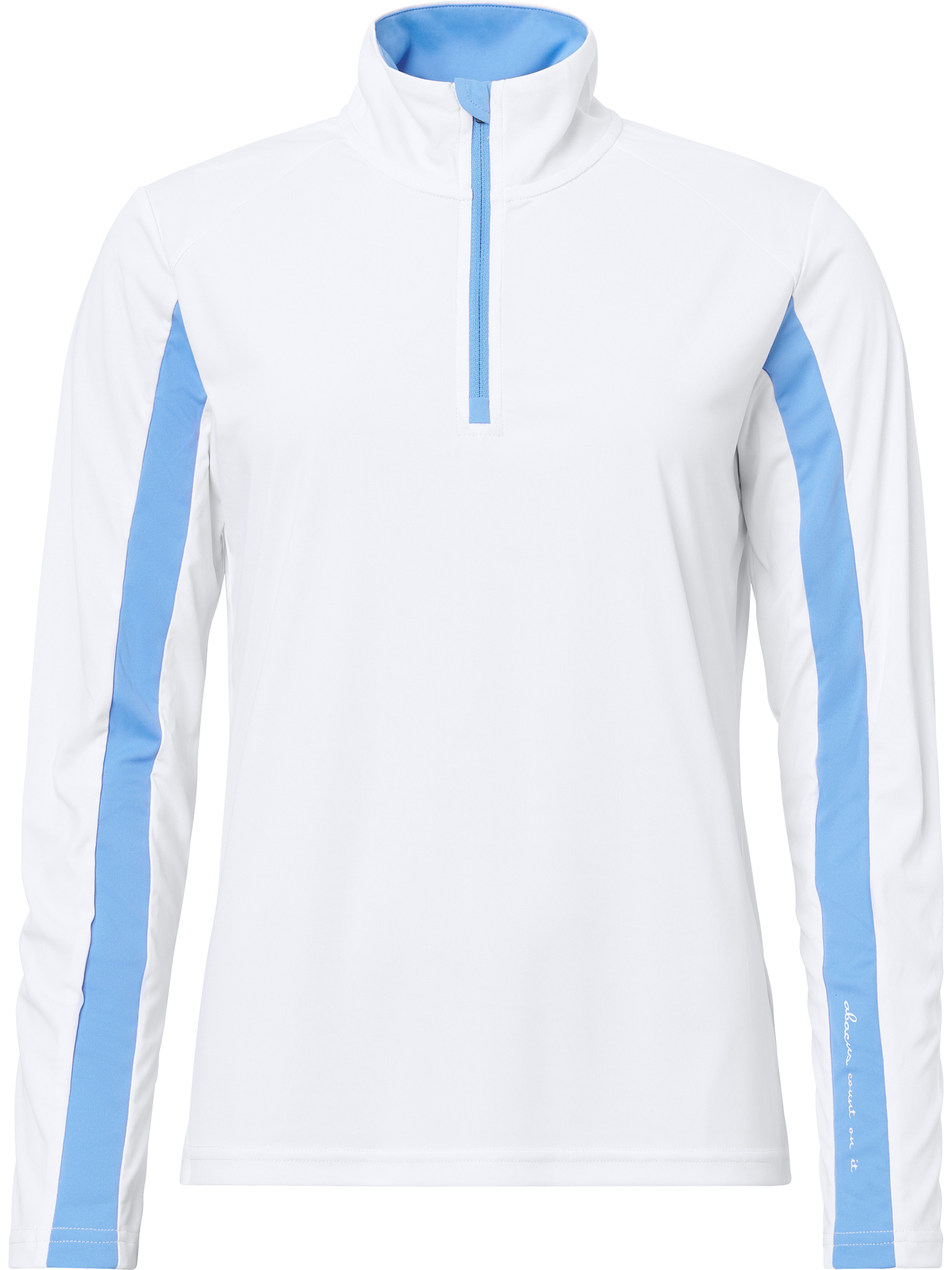 Lds Aloha UV longsleeve - white