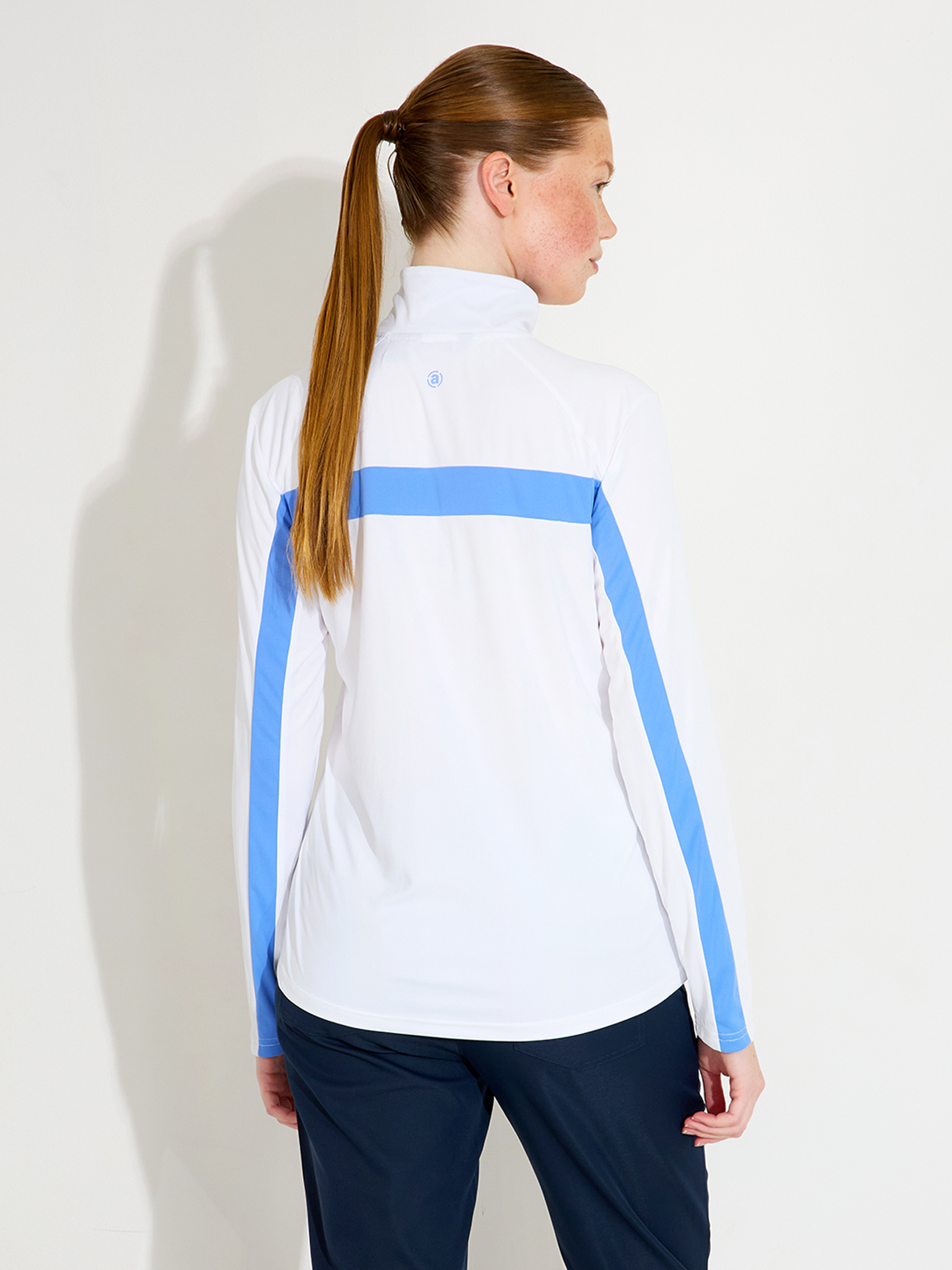 Lds Aloha UV longsleeve - white