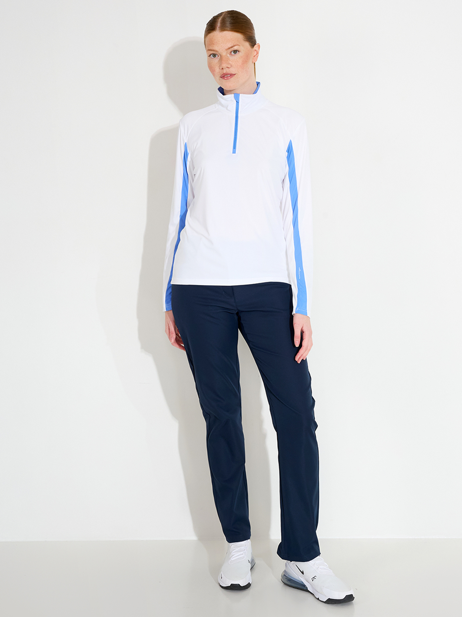 Lds Aloha UV longsleeve - white