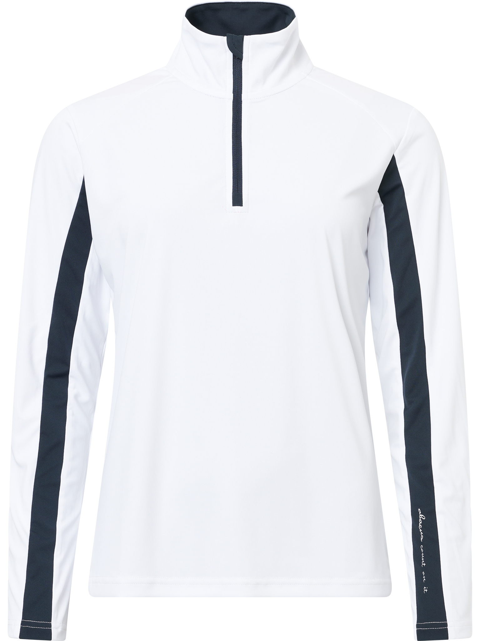 Lds Aloha UV longsleeve - white/navy