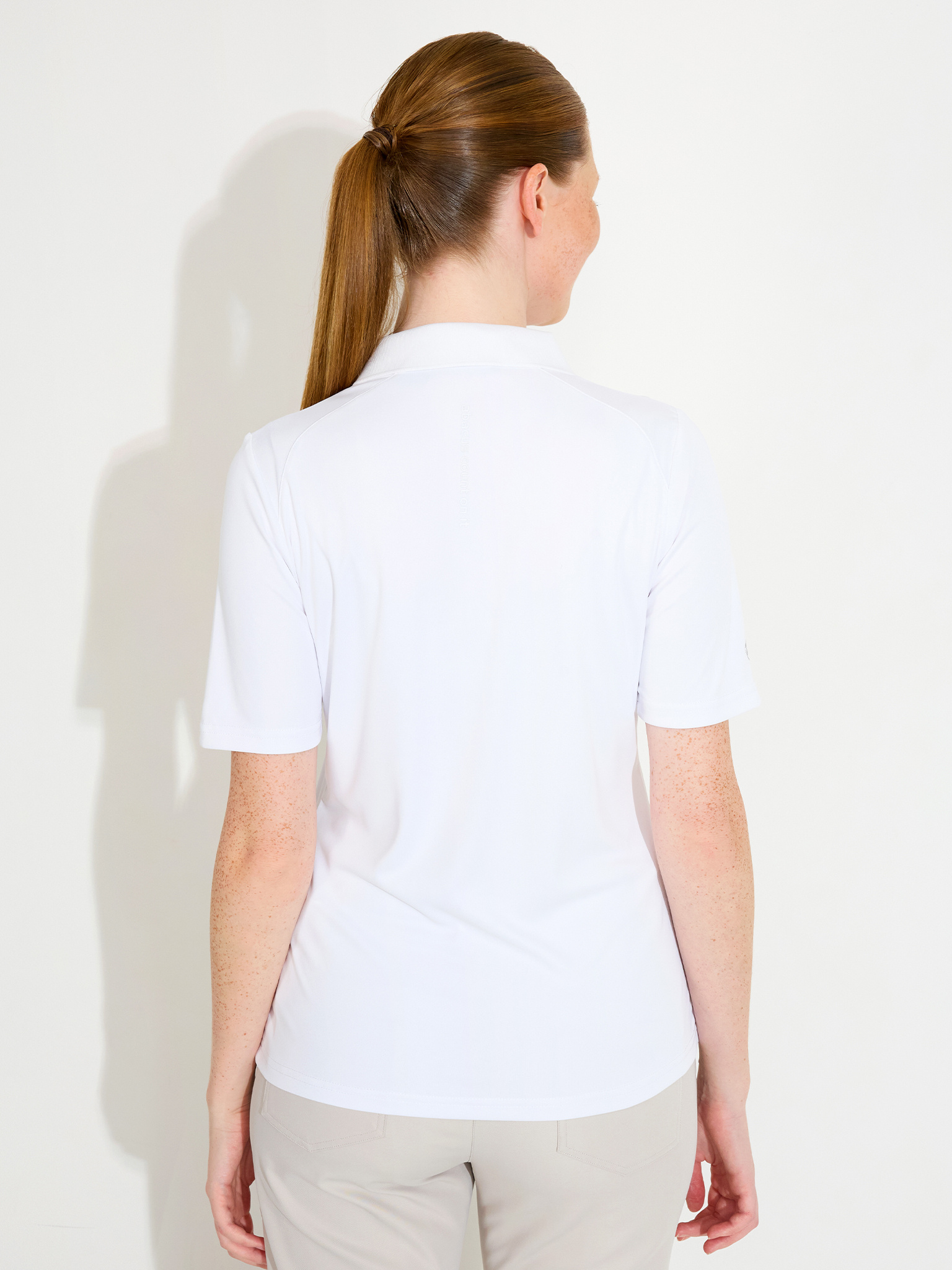 Lds Hammel recycled halfsleeve - white