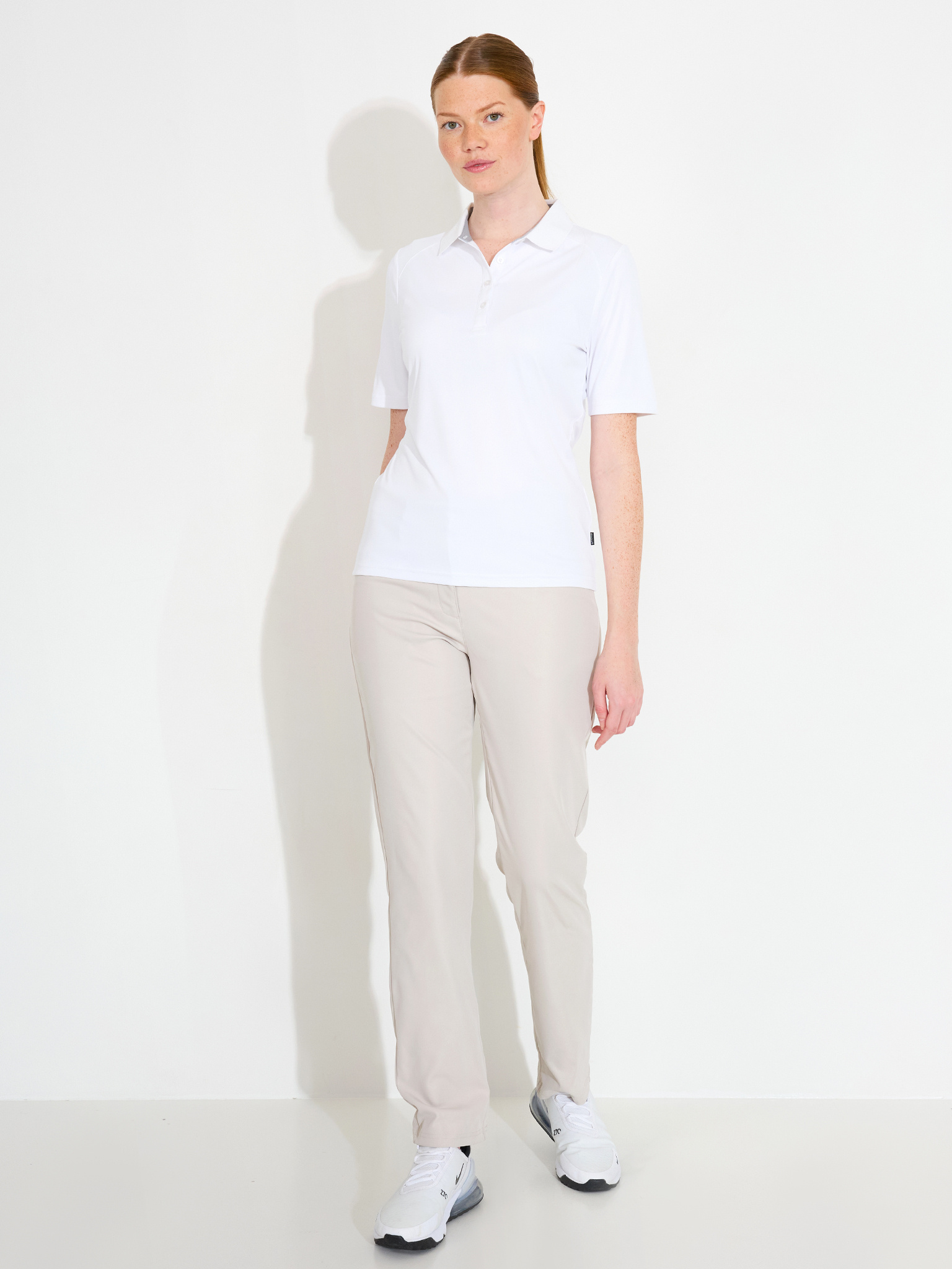 Lds Hammel recycled halfsleeve - white