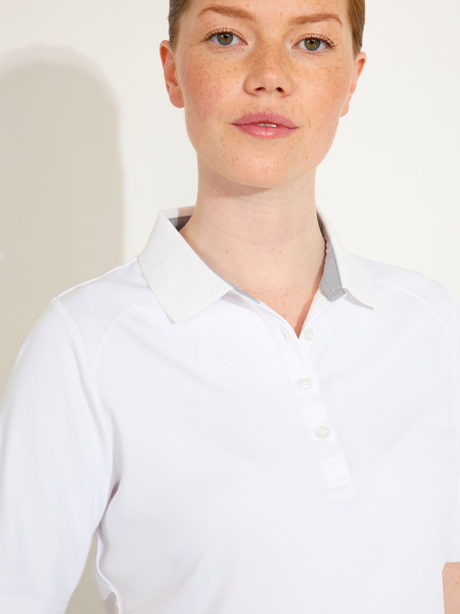 Lds Hammel recycled halfsleeve - white