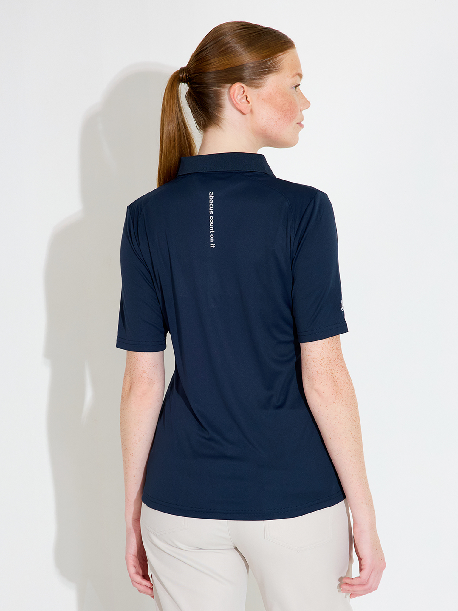 Lds Hammel recycled halfsleeve - navy