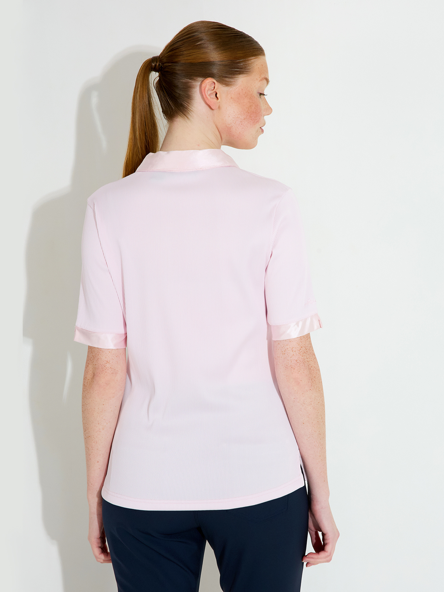Lds Slaley halfsleeve - lt.pink