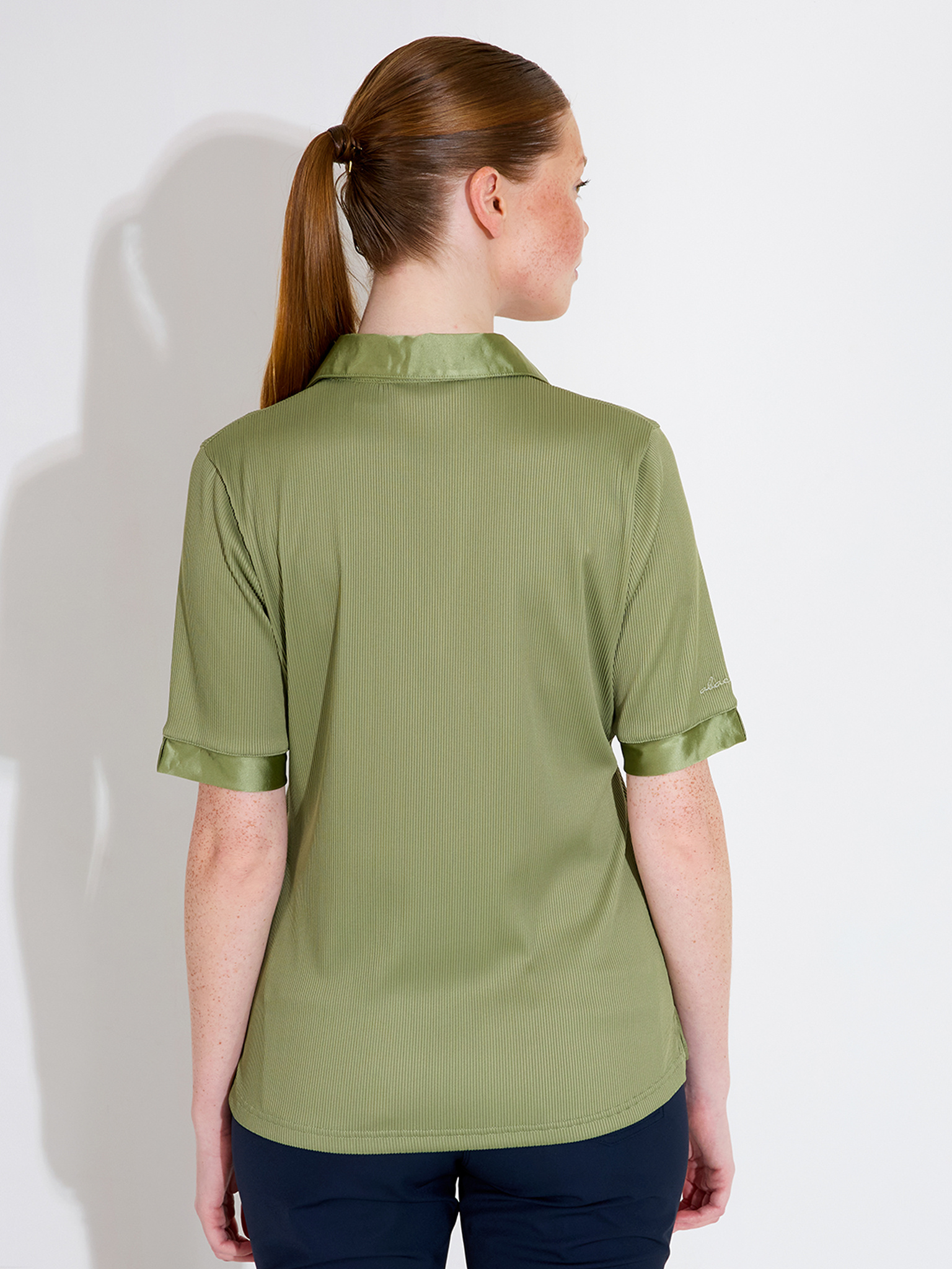 Lds Slaley halfsleeve - linden