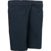 Lds Cleek stretch shorts 46cm - navy